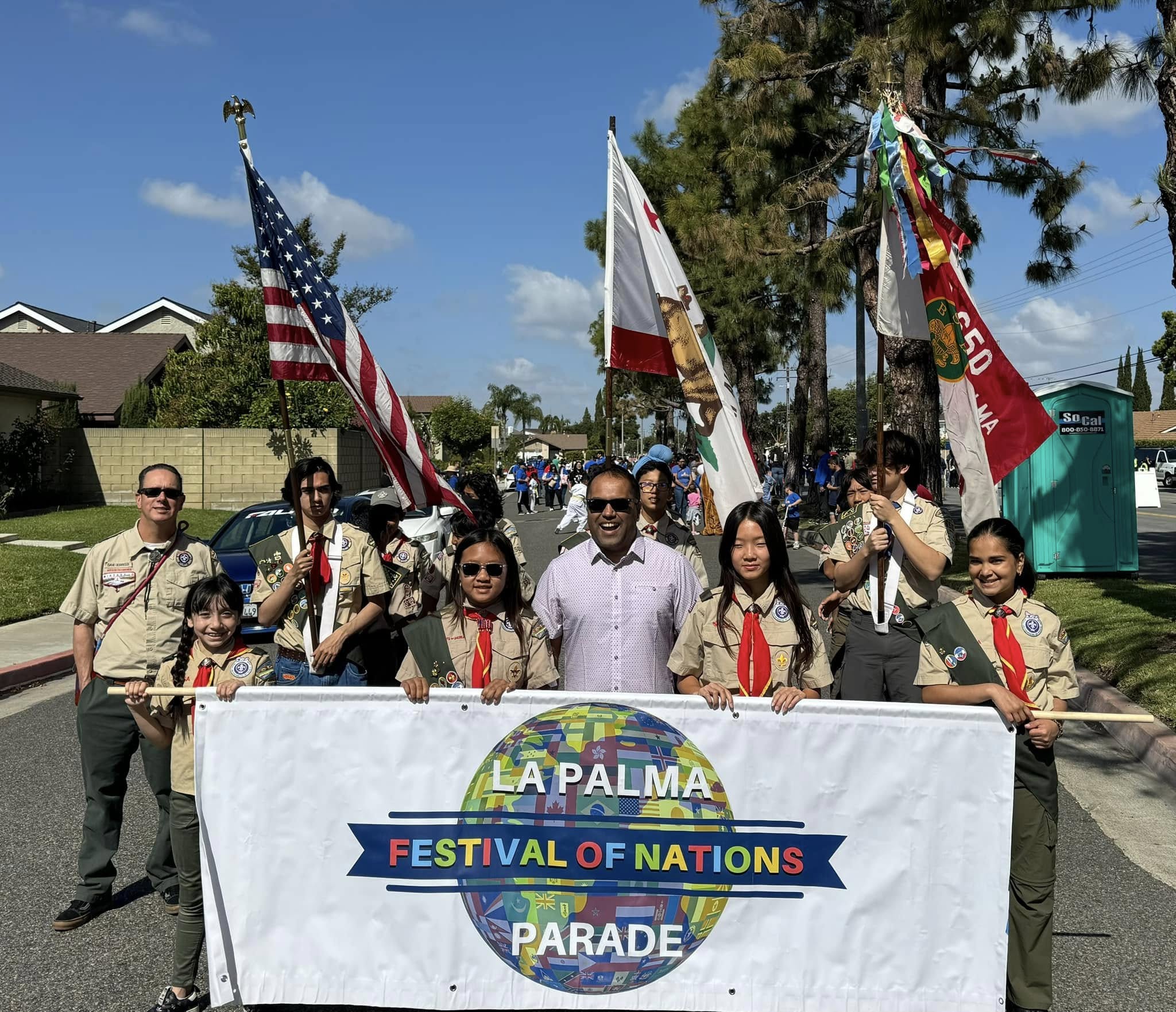 La Palma Festival of Nations community parade