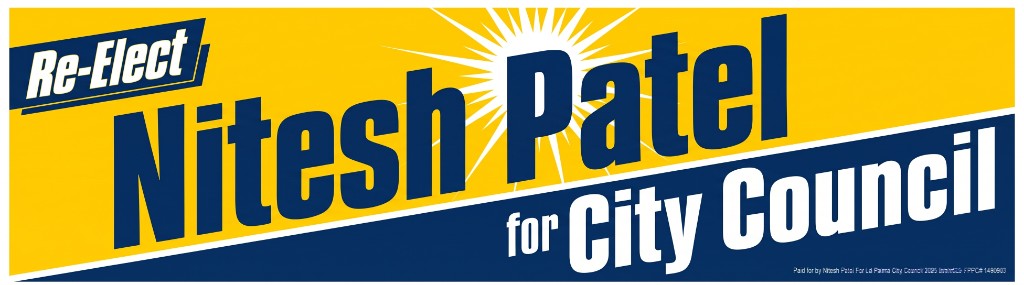 Re-Elect Nitesh Patel for City Council